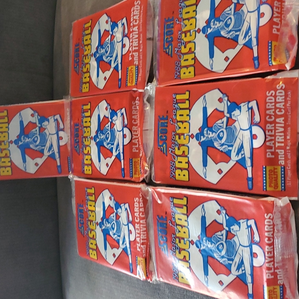 1988 Score Baseball Cards - Picture 5 of 5